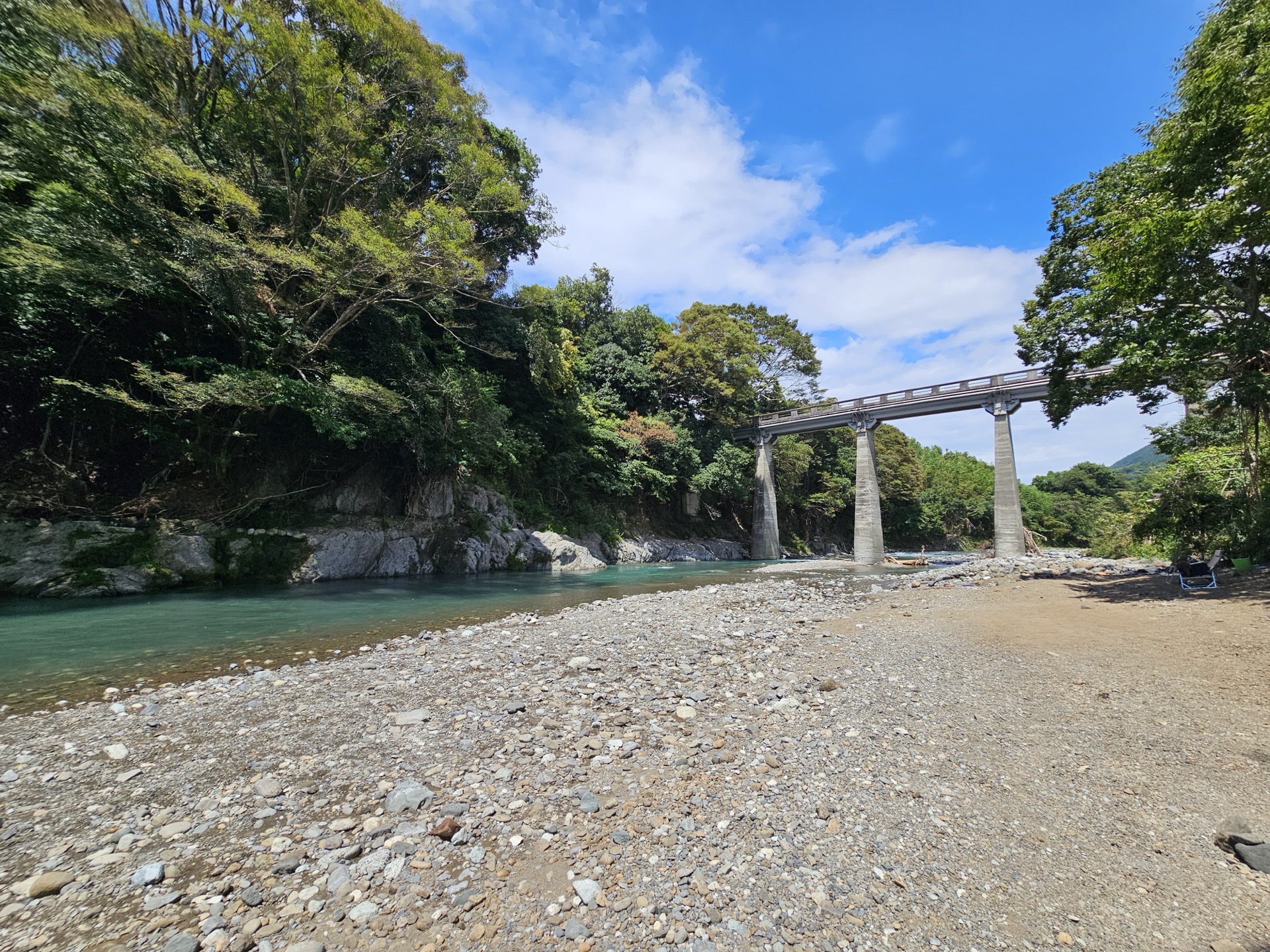 河川敷での外気浴 テントサウナ体験 静岡市